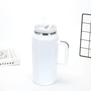 Display of Blank 64oz Sublimation Quencher Travel Mug with Handle display-of-blank-64oz-sublimation-quencher-travel-mug-with-handle