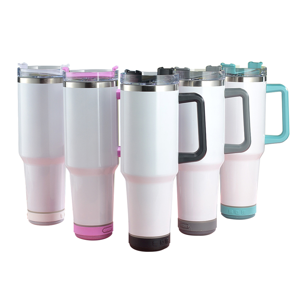 40oz-bluetooth-speaker-sublimation-mug-with-handle-double-wall-display-picture
