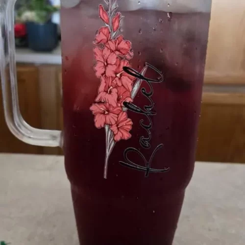 32/40oz Double Wall Sublimation Snow Globe Glass Mug with Pre-Drilled Hole photo review