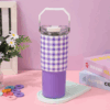 30oz-tumbler-304-purple-stainless-steel-plaid-thermos-cup-with-handle