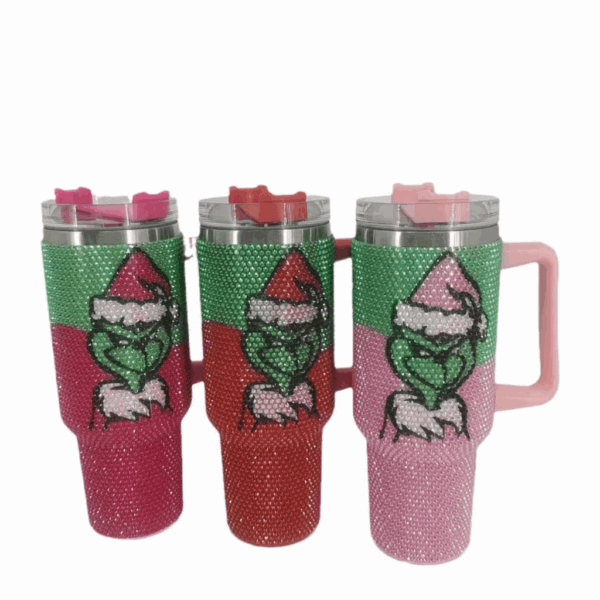 40oz-grinch-rhinestone-bling-travel-mug-with-handle-wholesale-display