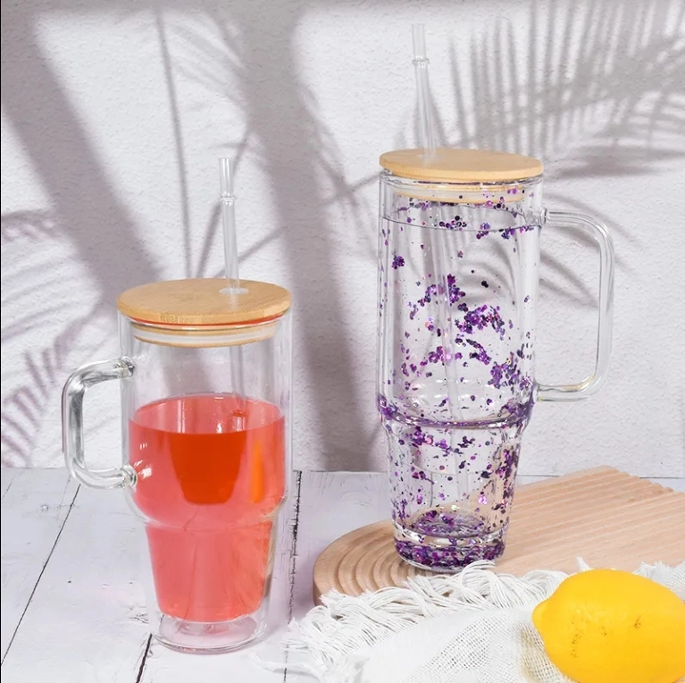 display-2-of-32-40oz-double-wall-sublimation-snow-globe-glass-mug