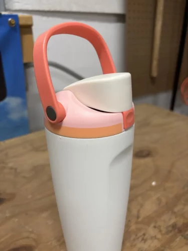 25pcs 30oz Owala Dupe Powder Coated Water Bottle with Handle and Lock Lid photo review