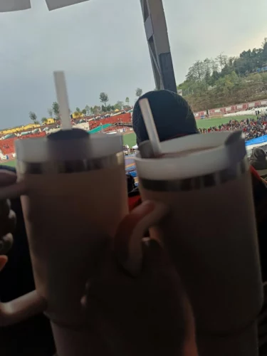 H2.0 40oz Powder Coated Travel Mug Car Cup Mixed Colors photo review