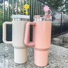 H2.0 40oz Powder Coated Travel Mug Car Cup Mixed Colors photo review
