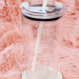 black-16oz-snow-globe-plastic-tumbler-with-colored-lids-&-straws