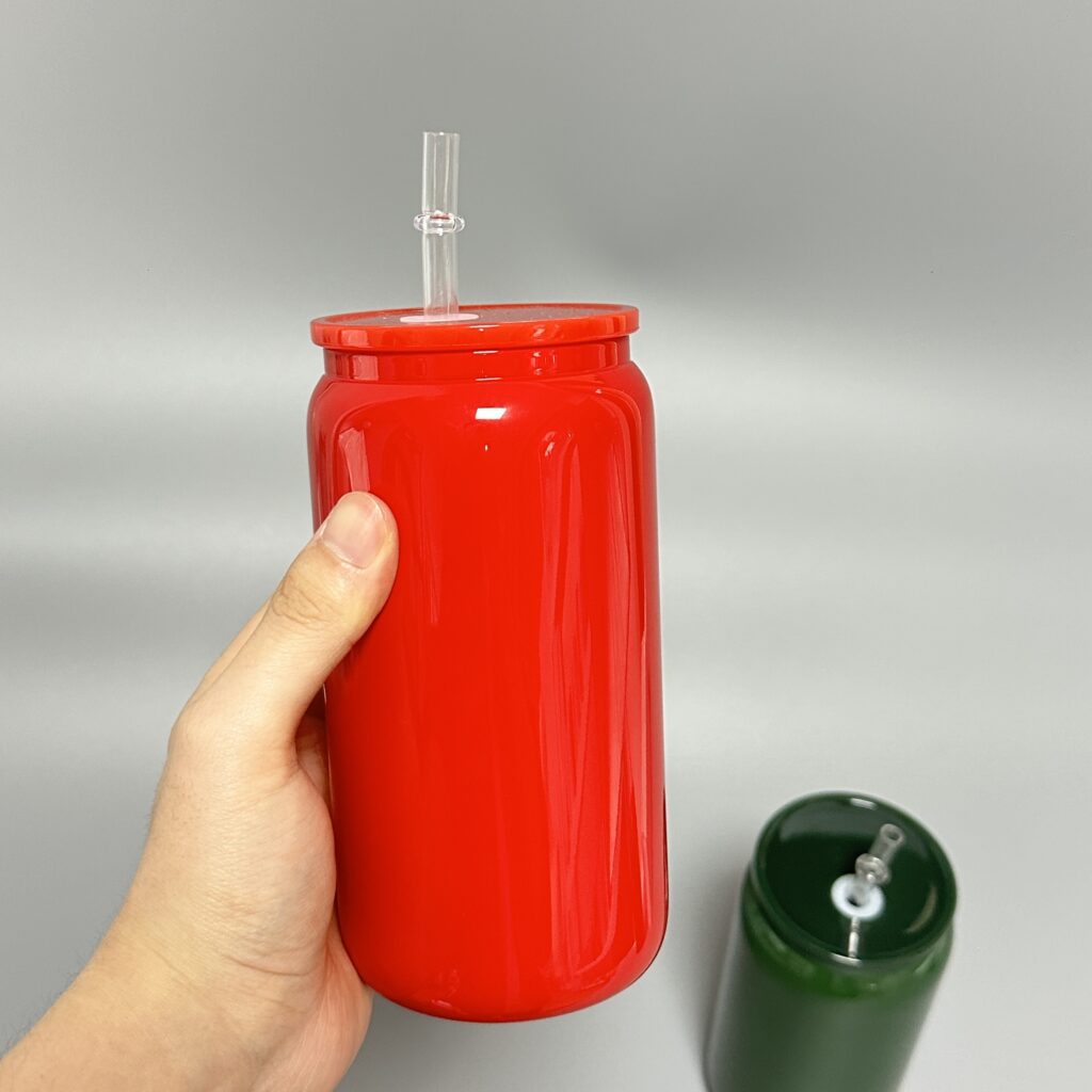 red-solid-colored-16oz-sublimation-glass-can-for-christmas