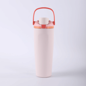 light-orange-30oz-owala-sip-dupe-powder-coated-water-bottle-with-handle-and-lock-lid