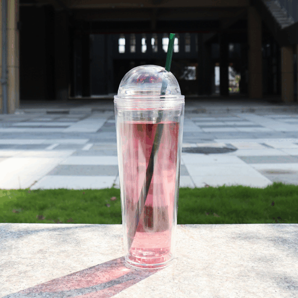 display-1-of-wholesale-16-24oz-plastic-snow-globe-tumblers-with-dome-lid