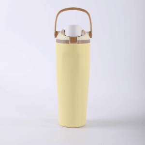 yellow-30oz-owala-sip-dupe-powder-coated-water-bottle-with-handle-and-lock-lid