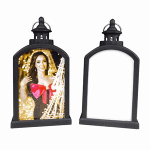 Arch-Shaped Sublimation LED Candle Lamp Flickering Flame Effect Portable Lantern