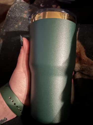 24pcs Mirror Gold Plated 20oz Coffee Travel Mug with Leak Proof Slide Lids for Laser Engraving photo review