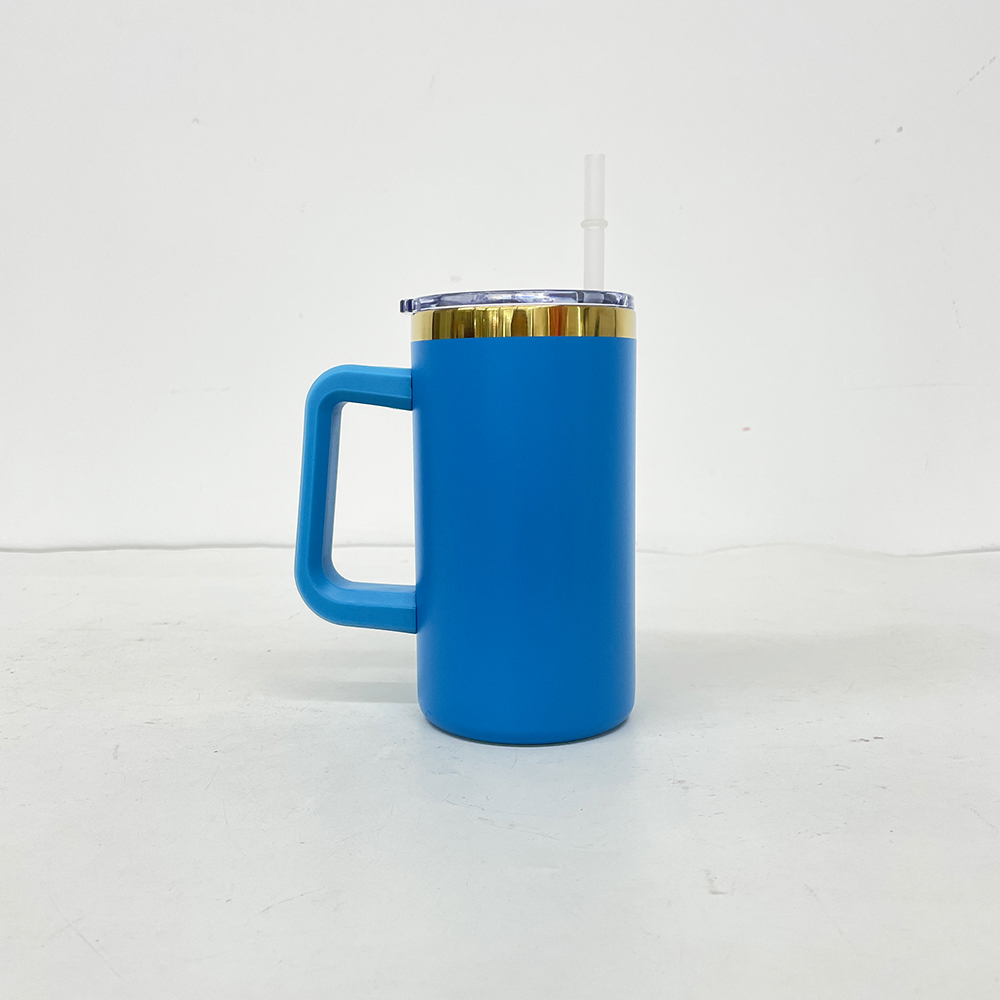 blue-christmas-mirror-gold-plated-powder-coated-20oz-coffee-mugs-with-removable-plastic-handle