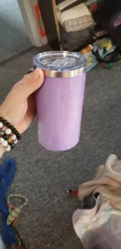 25pcs Candy Colored Sublimation Blank 20oz Coffee Mug with Plastic Handle photo review