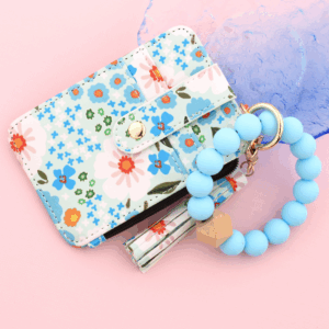 Boho Style Beaded Tassel Keychain Floweral Bracelet Card Wallets - Real Shot 1 boho-style-beaded-tassel-keychain-floweral-bracelet-card-wallets-real-shot-1