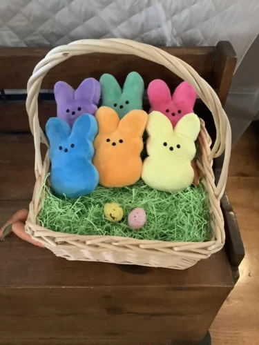 48pcs Easter Peeps Plush Bunny Doll Soft Plush Stuffed Toy photo review