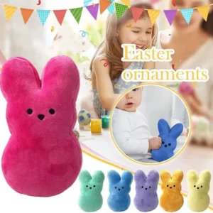 pink-easter-peeps-plush-bunny-doll-soft-plush-stuffed-toy