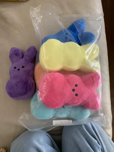 48pcs Easter Peeps Plush Bunny Doll Soft Plush Stuffed Toy photo review