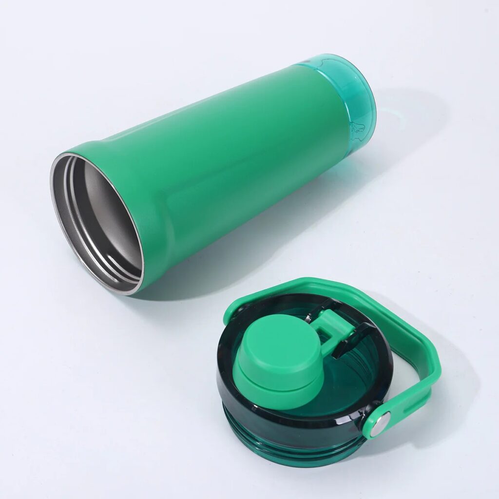 green-20oz-leakproof-insulated-stainless-steel-shaker-cup-bottles-with-base-storage