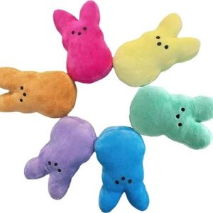 easter-peeps-plush-bunny-doll-soft-plush-stuffed-toy-display