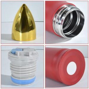 17oz 34oz Stainless Steel Powder Coated Tumblers Bullet Water Bottle