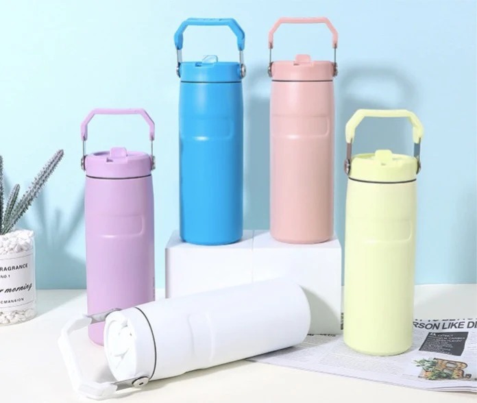 16oz Iceflow Flip Water Bottles for Laser Engraved with Leak Proof Lids