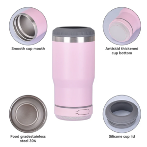 details-of-bulk-14oz-speaker-koozies-bluetooth-can-cooler-with-two-lids-for-laser-engrvaing