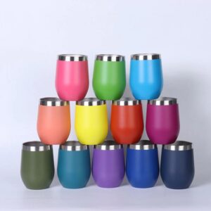 12oz-powder-coated-stainless-steel-wine-tumblers-with-slide-lids-display