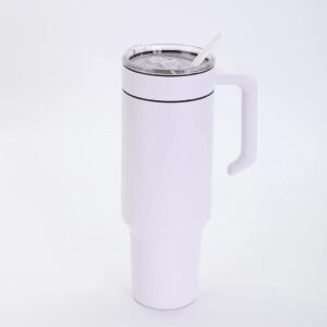 40oz Quencher Colored Stainless Steel Tumblers with Handle - White white-40oz-quencher-colored-stainless-steel-tumblers-with-handle