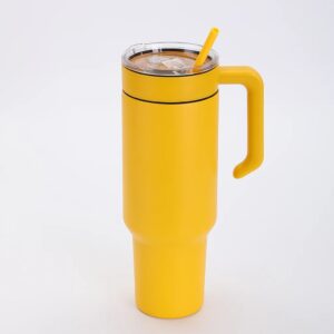 40oz Quencher Colored Stainless Steel Tumblers with Handle - Yellow yellow-40oz-quencher-colored-stainless-steel-tumblers-with-handle