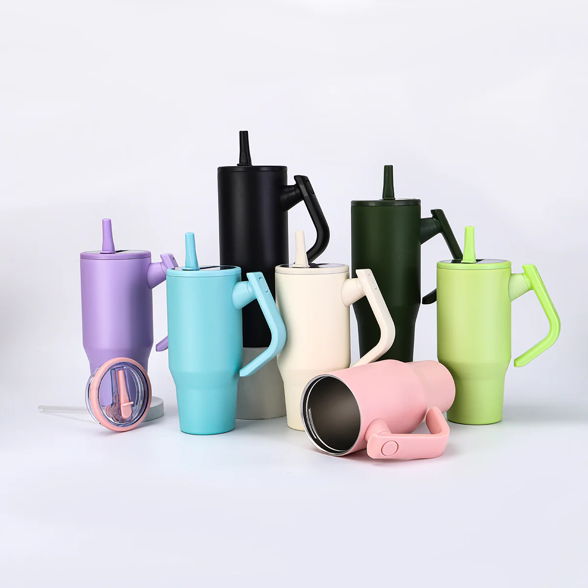 32oz-40oz-powder-coated-tumblers-with-rotatable-handle-display-1