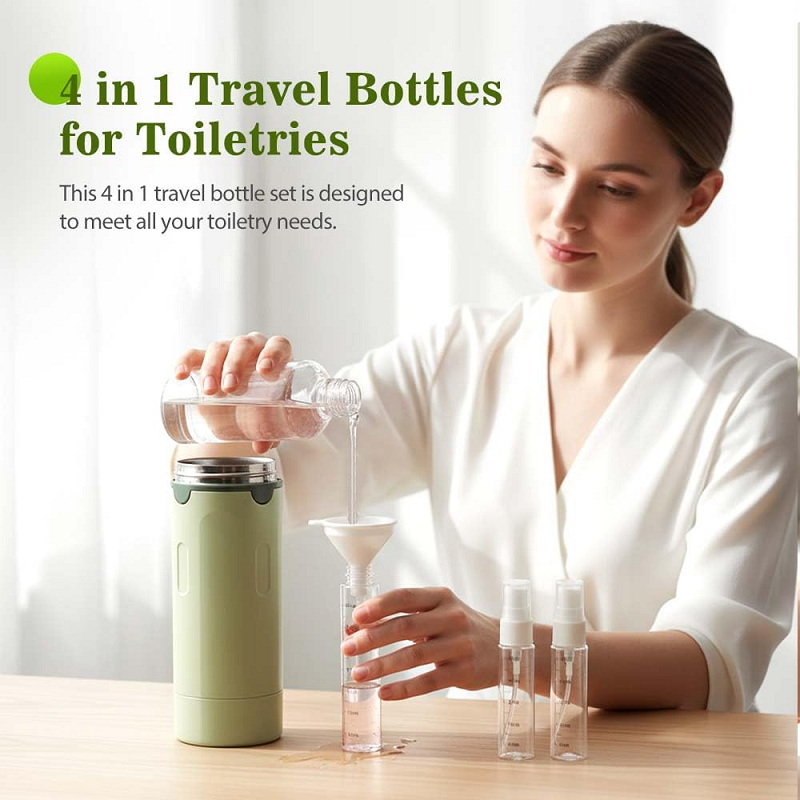 display-of-4-in-1-travel-dispenser-bottles-for-toiletries