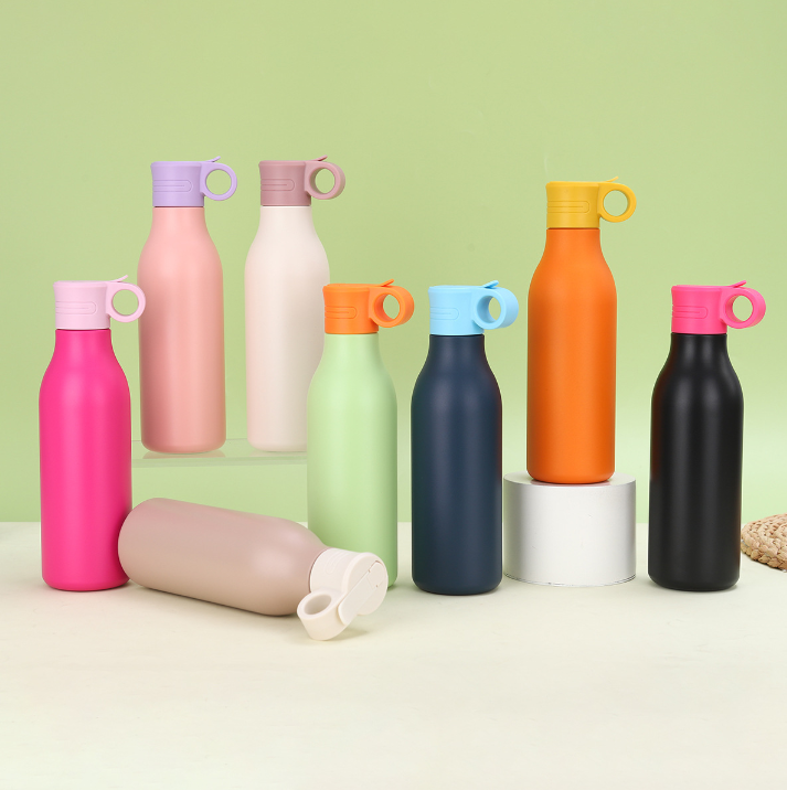 colorful-18oz-gym-cola-shaped-sport-water-bottle-display