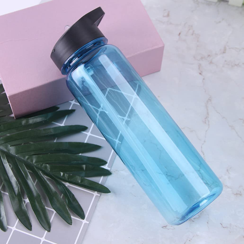 24oz Plastic Sport Water Bottle with Flip Leak-Proof Lid
